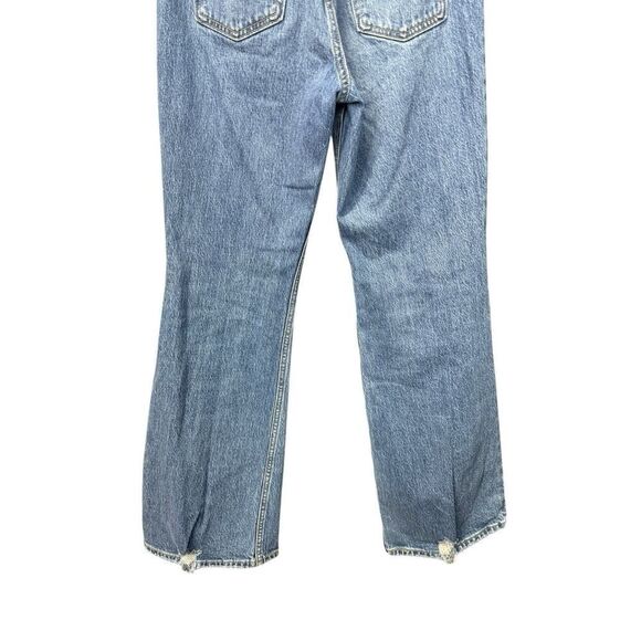 Levi's 70's High Rise Distressed Flare Jeans in Sonoma Step sz 26 - Picture 8 of 16
